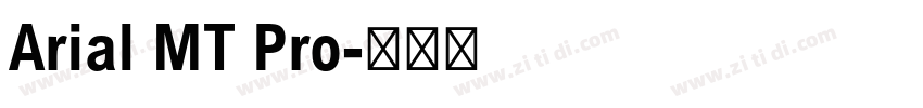 Arial MT Pro字体转换